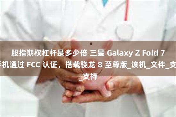 股指期权杠杆是多少倍 三星 Galaxy Z Fold 7 手机通过 FCC 认证，搭载骁龙 8 至尊版_该机_文件_支持