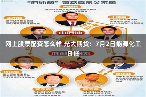 网上股票配资怎么样 光大期货：7月2日能源化工日报