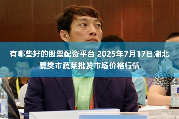 有哪些好的股票配资平台 2025年7月17日湖北襄樊市蔬菜批发市场价格行情