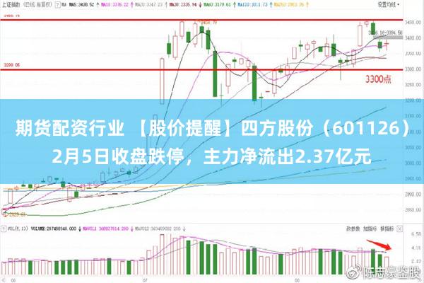 期货配资行业 【股价提醒】四方股份（601126）2月5日收盘跌停，主力净流出2.37亿元