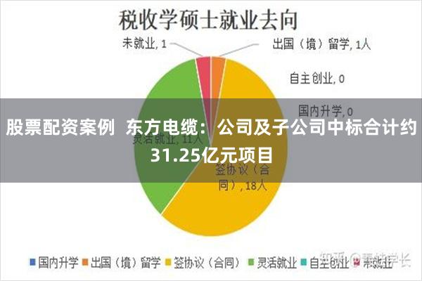 股票配资案例  东方电缆：公司及子公司中标合计约31.25亿元项目
