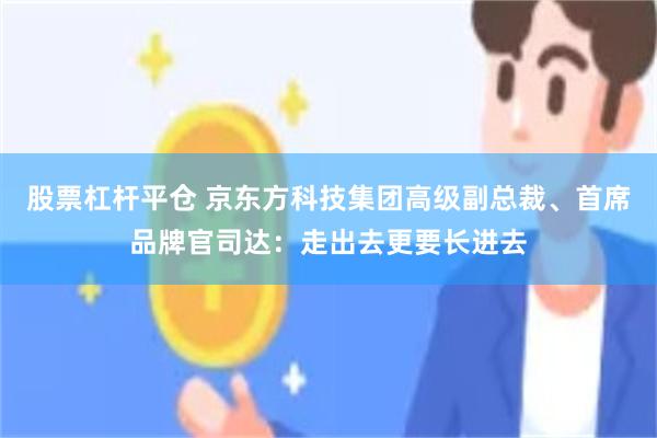 股票杠杆平仓 京东方科技集团高级副总裁、首席品牌官司达：走出去更要长进去