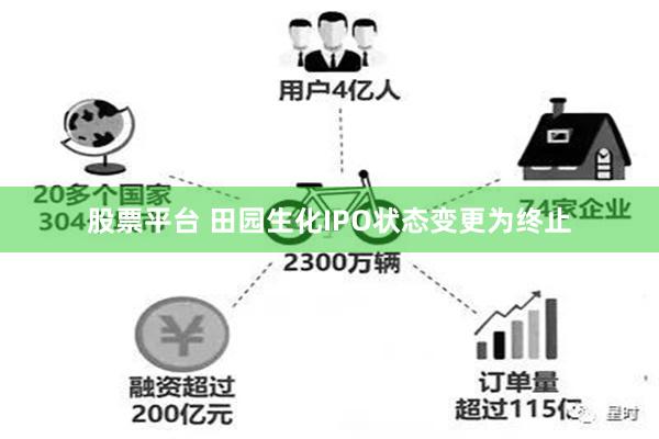 股票平台 田园生化IPO状态变更为终止